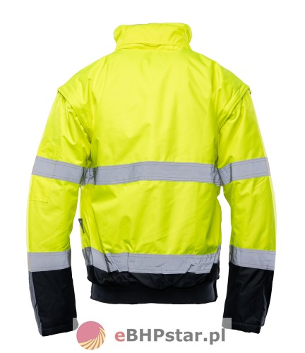 OAB2 Kurtka BENEFIT BOMBER HI-VI 2W1 – KAT.II KLASA 3 wstawka kolor1.jpg