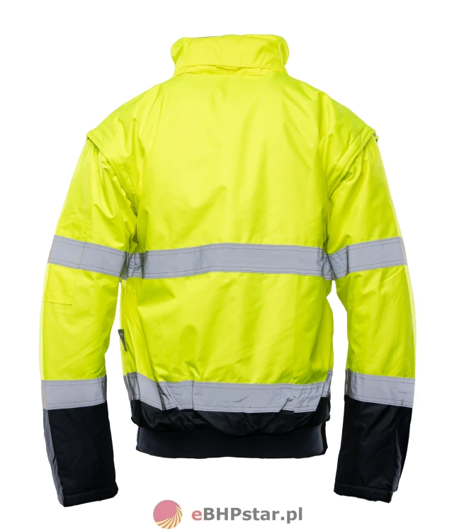 OAB2 Kurtka BENEFIT BOMBER HI-VI 2W1 – KAT.II KLASA 3 wstawka kolor1.jpg