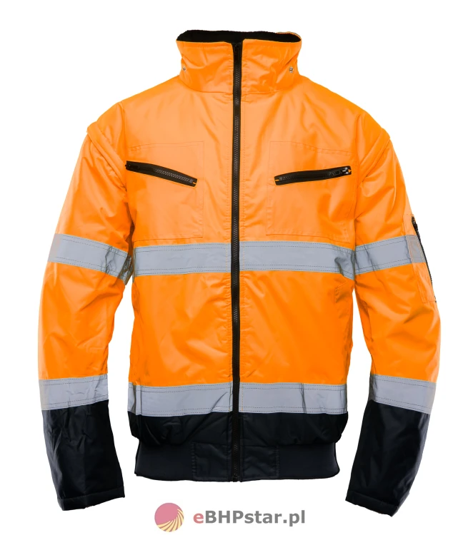 OAB2 Kurtka BENEFIT BOMBER HI-VI 2W1 – KAT.II KLASA 3 wstawka kolor3.jpg