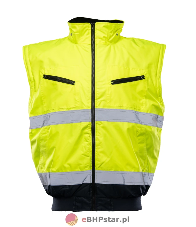 OAB2 Kurtka BENEFIT BOMBER HI-VI 2W1 – KAT.II KLASA 3 wstawka kolor6.jpg