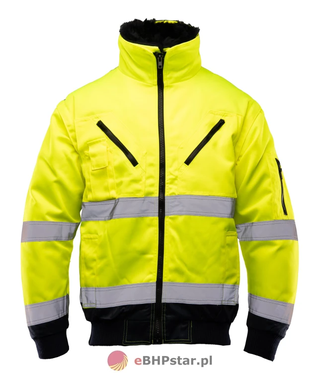OAB3 Kurtka BENEFIT BOMBER HI-VI 3W1 – KAT.II KLASA 3 wstawka kolor.jpg
