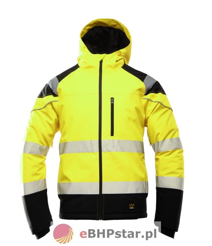 OFSZ Kurtka softshell ocieplana SEVEN KINGS FLASH HIVI SKF007
