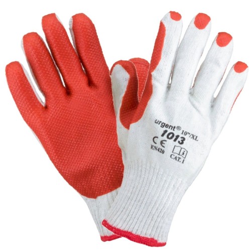 Rękawice robocze impregnowane pokryte gumą 1013