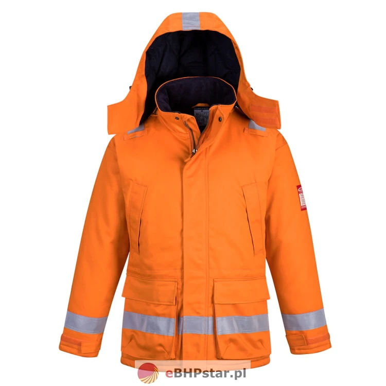 FR59 Trudnopalna i antystatyczna kurtka zimowa-2