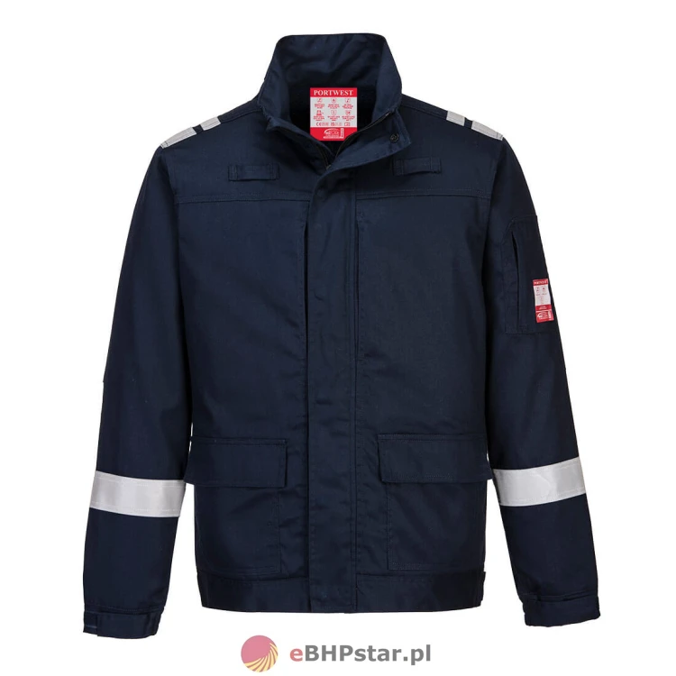 FR601 Lekka bluza trudnopalna Bizflame Work Stretch-2