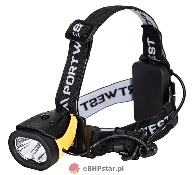 PA63 Latarka czołowa Dual Power Portwest