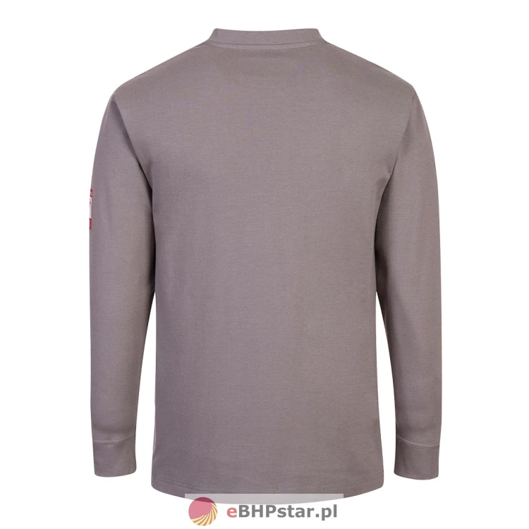 FR32 Sweter trudnopalny i antystatyczny szary-1