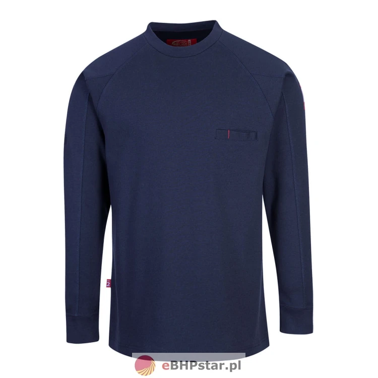 FR33 Sweter trudnopalny i antystatyczny granatowy