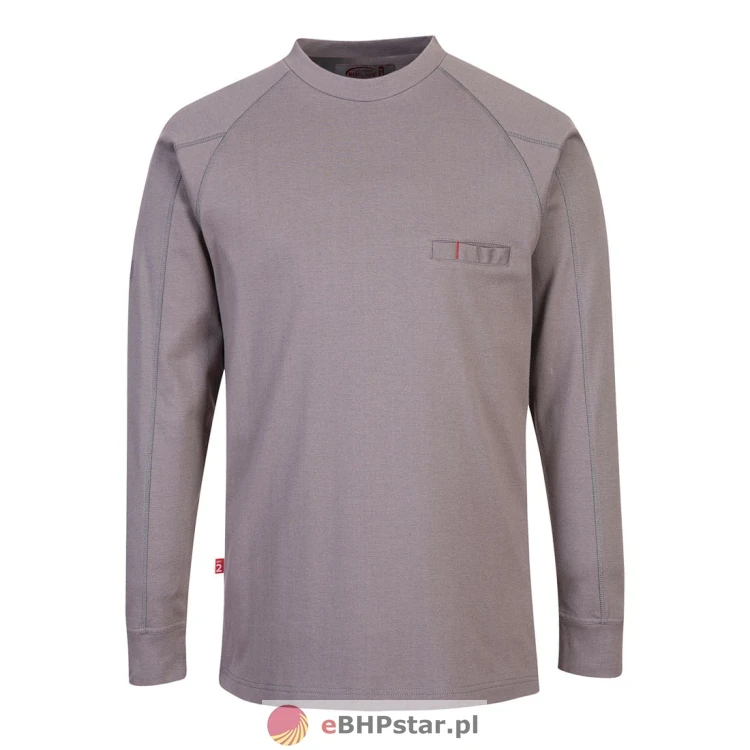 FR33 Sweter trudnopalny i antystatyczny szary-2