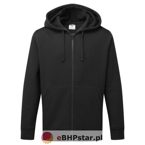 B312 Bluza z kapturem zapinana na zamek