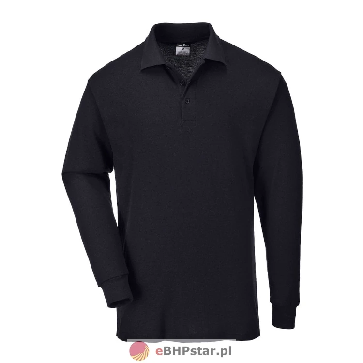 B212 Koszulka polo z długimi rękawami-1