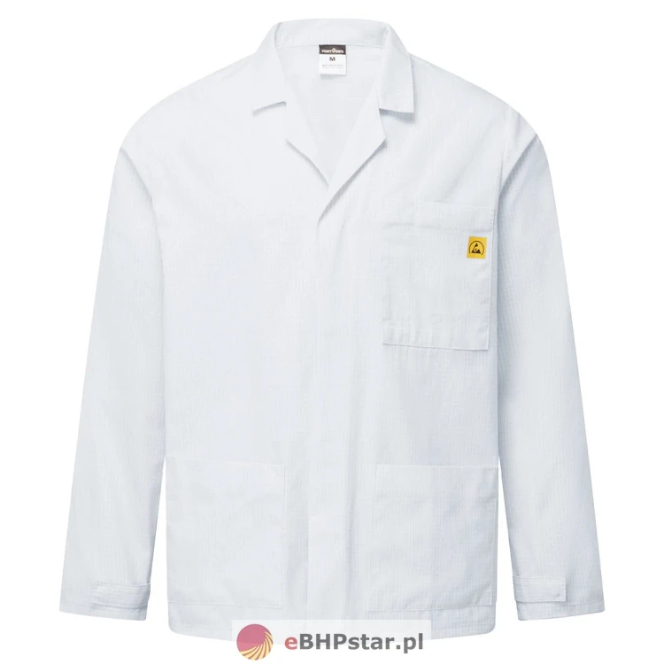 AS18 Antystatyczna bluza laboratoryjna ESD-2