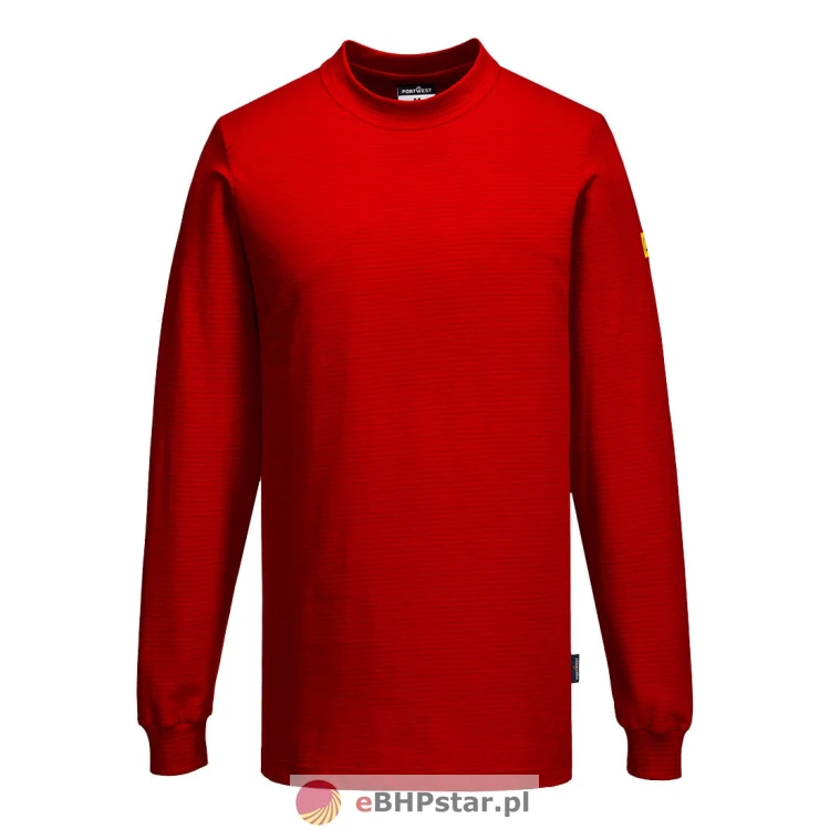 AS22 T-shirt antystatyczny ESD z długim rękawem -12