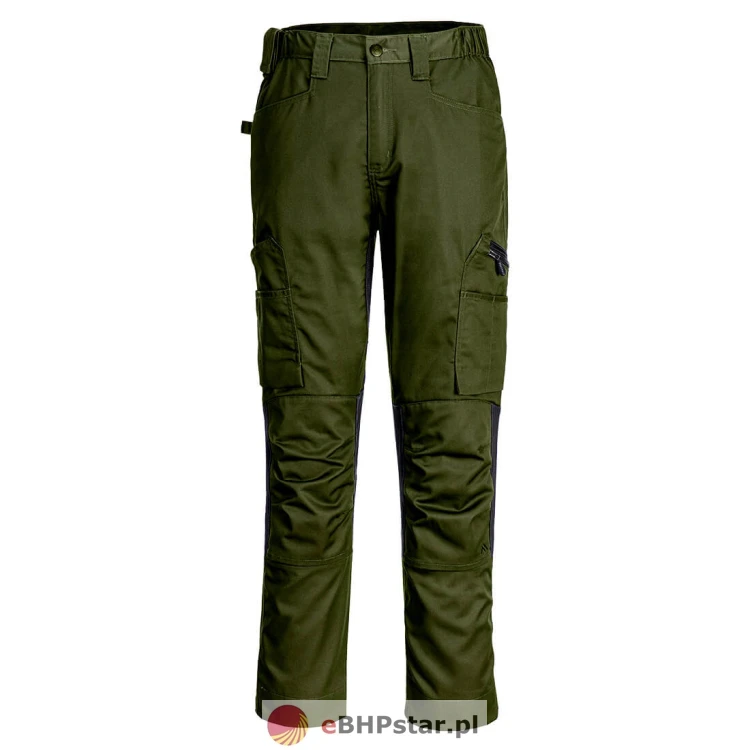 CD881 Spodnie WX2 Eco Stretch z panelami wentylacyjnymi-12