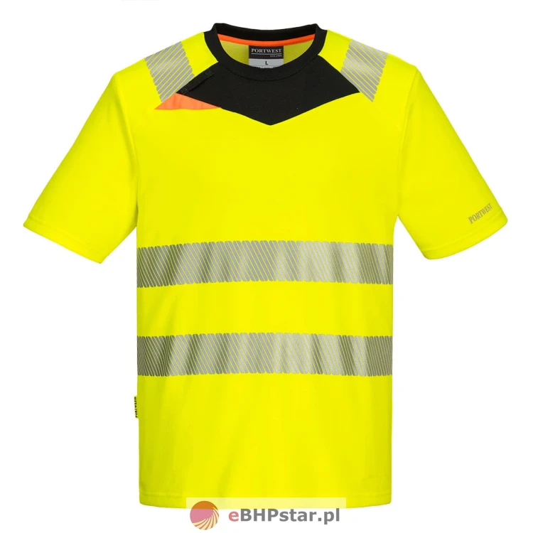 DX413 T-Shirt ostrzegawczy DX4 z krótkim rękawem .jpg
