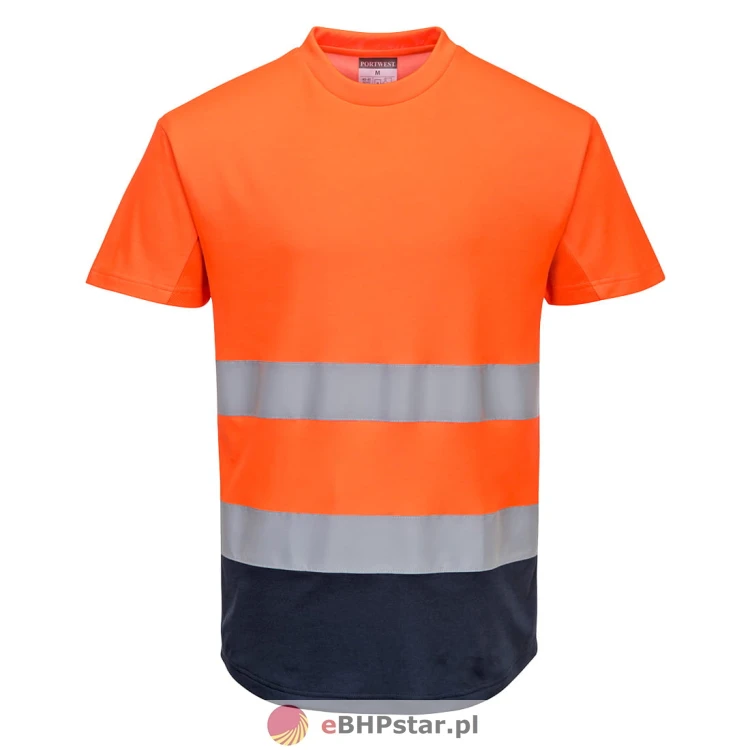 C395 Dwukolorowy t-shirt siatkowy.jpg