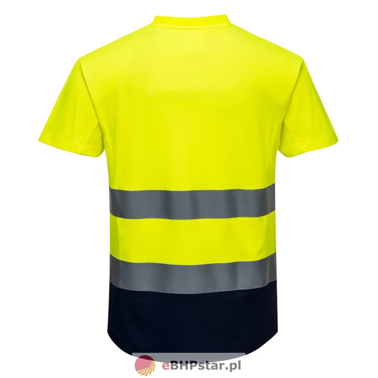 C395 Dwukolorowy t-shirt siatkowy-3.jpg