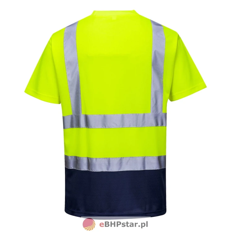 S378 T-shirt ostrzegawczy dwukolorowy2.jpg