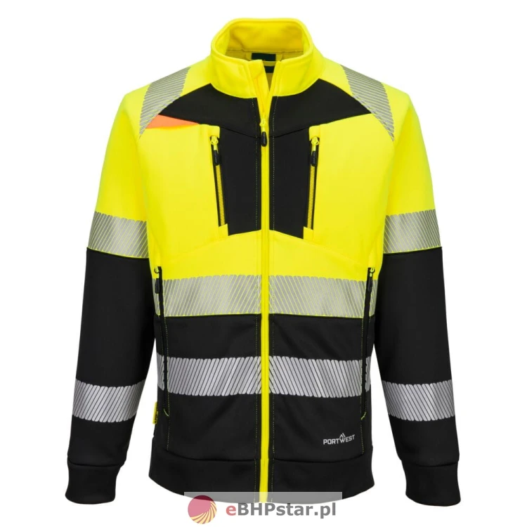 DX490 Bluza ostrzegawcza DX4 klasy 1 ze stójką zapinana na zamek.jpg
