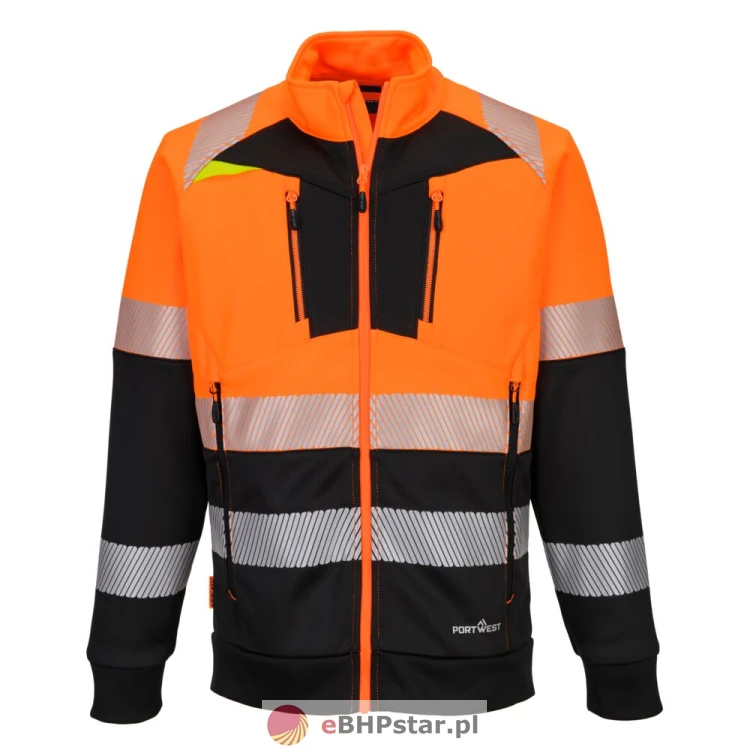 DX490 Bluza ostrzegawcza DX4 klasy 1 ze stójką zapinana na zamek2.jpg
