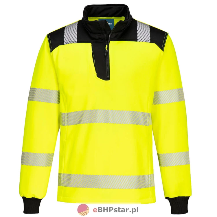 PW326 Bluza ostrzegawcza PW3 z zamkiem 1/4.jpg