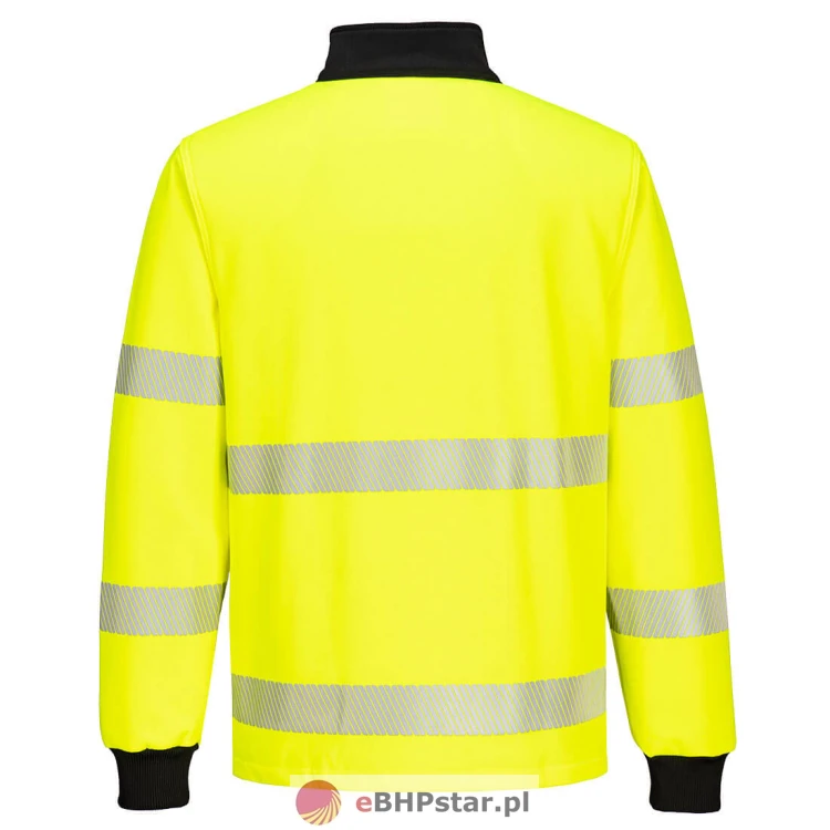 PW326 Bluza ostrzegawcza PW3 z zamkiem 1/4-1.jpg