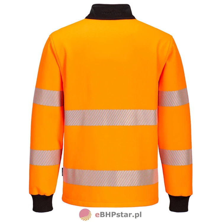PW326 Bluza ostrzegawcza PW3 z zamkiem 1/4-3.jpg