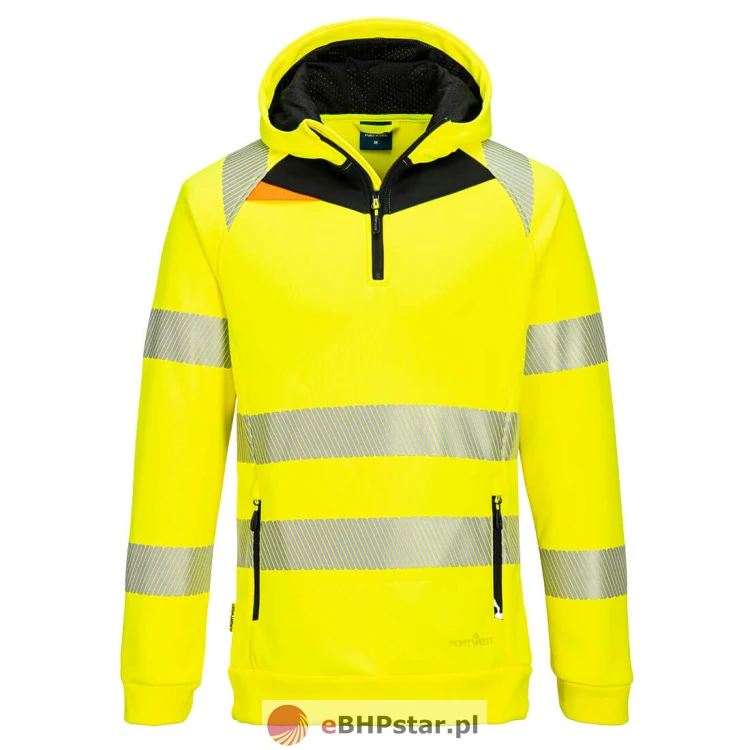 DX482 Bluza ostrzegawcza z kapturem DX4 i zamkiem 1/4.jpg