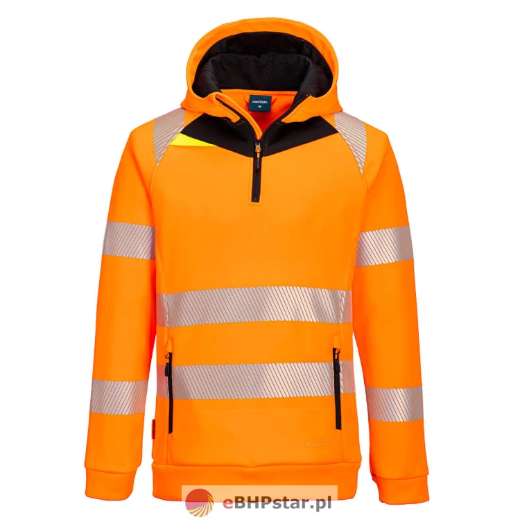DX482 Bluza ostrzegawcza z kapturem DX4 i zamkiem 1/4-2.jpg