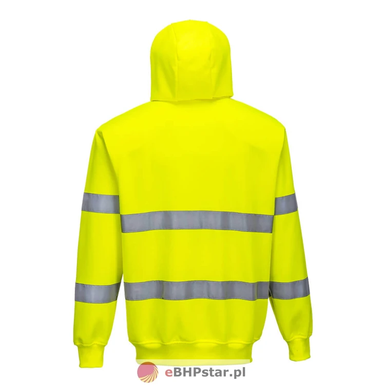 B305 Bluza ostrzegawcza z kapturem zapinana na zamek błyskawiczny1.jpg