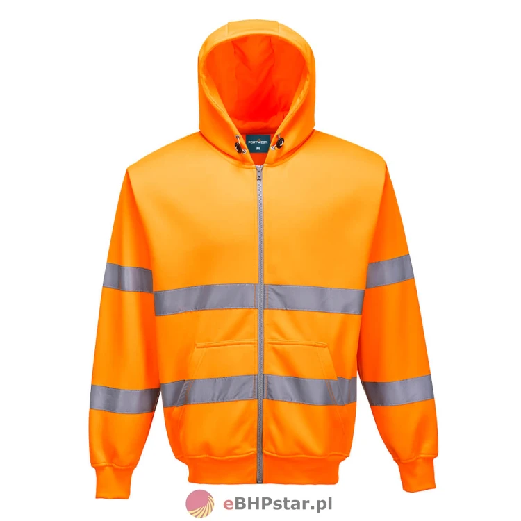 B305 Bluza ostrzegawcza z kapturem zapinana na zamek błyskawiczny2.jpg