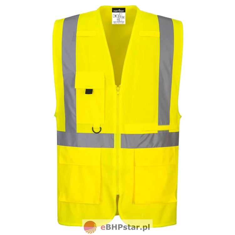 C357 Kamizelka Hi-Vis Executive z kieszenią na tablet2.jpg